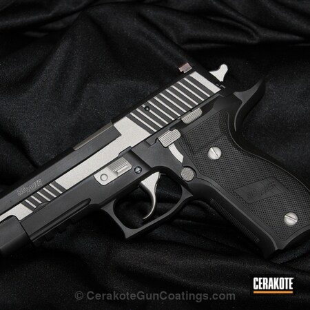 Powder Coating: Graphite Black H-146,Sig Sauer,Handguns,Titanium H-170