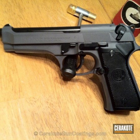 Powder Coating: Graphite Black H-146,Handguns,McMillan Grey H-201,Barrett