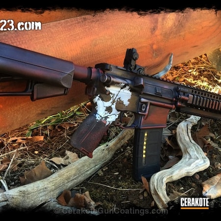 Powder Coating: Bright White H-140,Bushmaster,Gloss Black H-109,Tactical Rifle,FIREHOUSE RED H-216