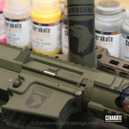 Powder Coating: Graphite Black H-146,101st Airborne,O.D. Green H-236,Tactical Rifle
