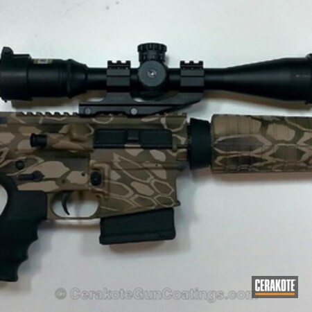 Powder Coating: Sniper Green H-229,Tactical Rifle,MCMILLAN® TAN H-203,MAGPUL® FLAT DARK EARTH H-267