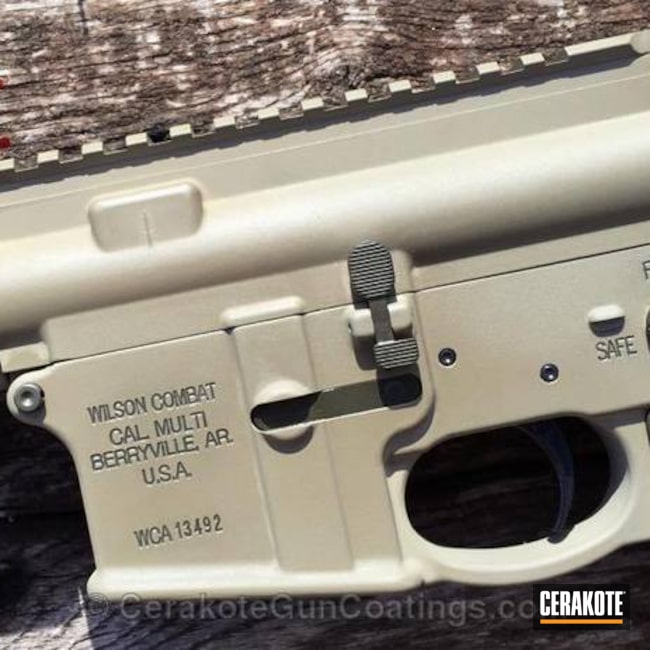 Cerakoted H-125 Icon Grey With H-232 Magpul O.d. Green
