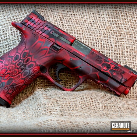 Powder Coating: Red,Graphite Black H-146,Smith & Wesson,Handguns,USMC Red H-167,SIG™ DARK GREY H-210,Red Dawn