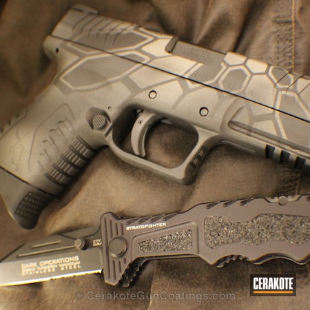 Powder Coating: Graphite Black H-146,Handguns,USA,Satin Mag H-147,Springfield Armory