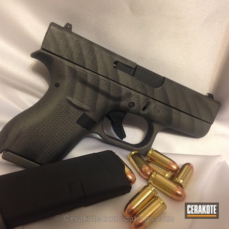 Powder Coating: Graphite Black H-146,Glock,Handguns,Tungsten H-237,Glock 42