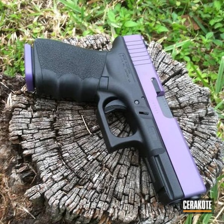 Powder Coating: Slide,Glock,Two Tone,Handguns,Bright Purple H-217