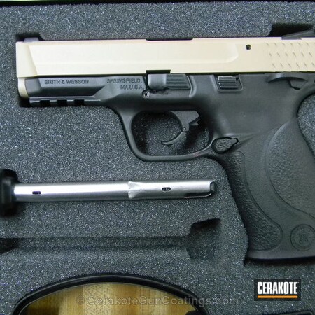Powder Coating: Smith & Wesson,Handguns,DESERT SAND H-199