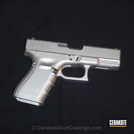 Powder Coating: Satin Aluminum H-151,Glock,Handguns,Glock 19