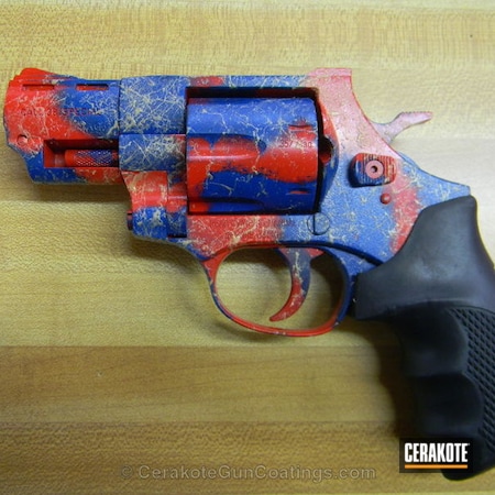Powder Coating: Gold H-122,Revolver,USMC Red H-167,Sky Blue H-169