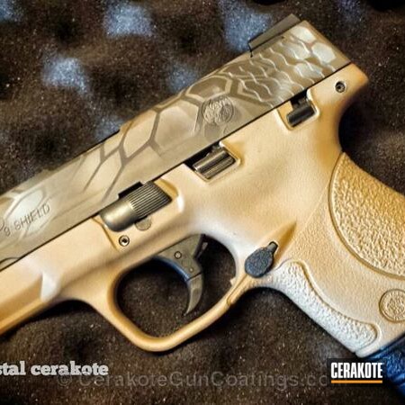 Powder Coating: Smith & Wesson,Snow White H-136,Handguns,DESERT SAND H-199,Patriot Brown H-226
