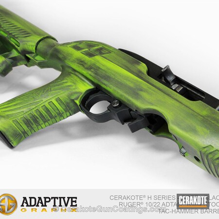 Powder Coating: Graphite Black H-146,Zombie Green H-168,Hunting Rifle,Ruger