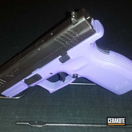Powder Coating: Handguns,Springfield Armory,Bright Purple H-217