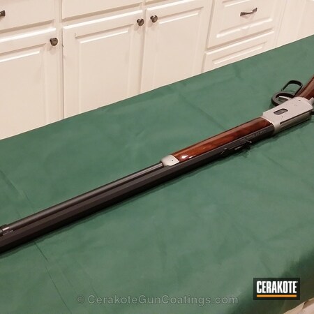 Powder Coating: Graphite Black H-146,Hunting Rifle,Winchester,Titanium H-170