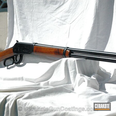 Powder Coating: Hunting Rifle,Midnight Blue H-238,Winchester