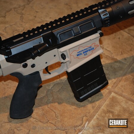 Powder Coating: Graphite Black H-146,Tactical Rifle,MCMILLAN® TAN H-203
