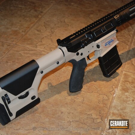 Powder Coating: Graphite Black H-146,Tactical Rifle,MCMILLAN® TAN H-203