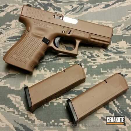Powder Coating: Glock,Handguns,Copper Brown H-149