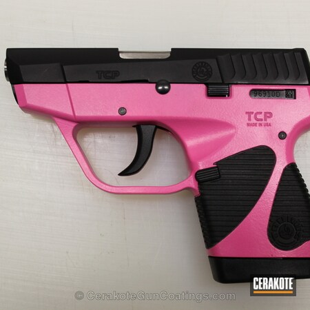 Powder Coating: Graphite Black H-146,Bazooka Pink H-244,Handguns,Taurus