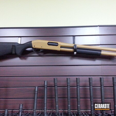 Powder Coating: Shotgun,Ral 8000 H-8000,Remington