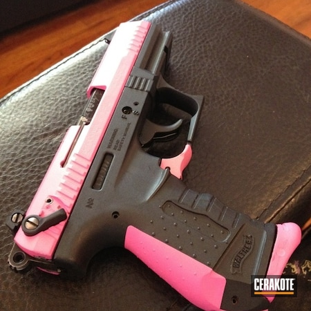 Powder Coating: Handguns,Walther,Prison Pink H-141