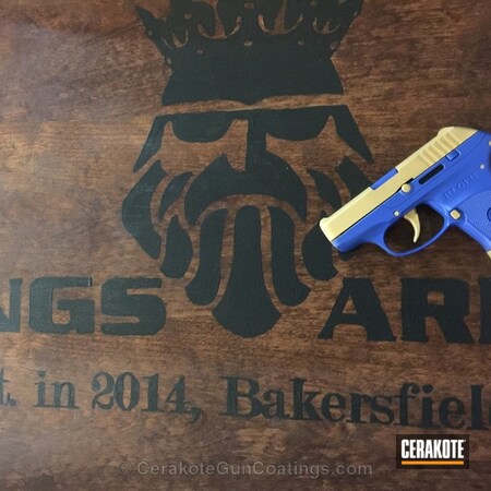 Powder Coating: NRA Blue H-171,Handguns,Gold H-122,Ruger