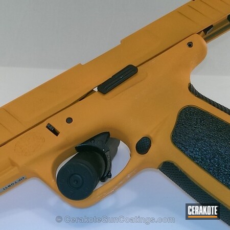 Powder Coating: Safety Orange H-243,Handguns,Armor Black H-190