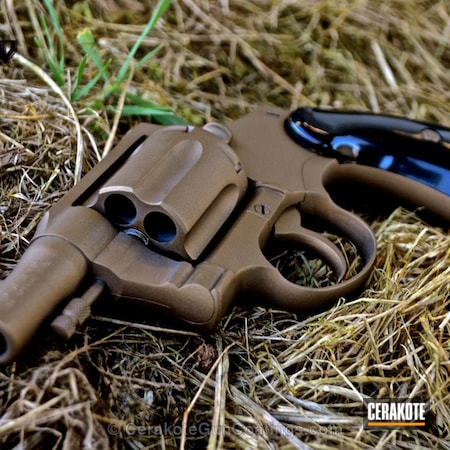 Powder Coating: Cerakote,Revolver,Colt,Burnt Bronze H-148,Rust