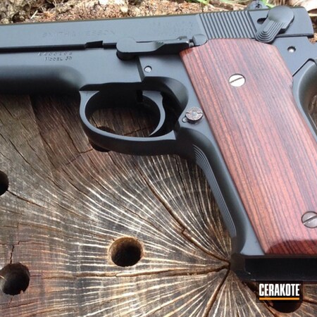 Powder Coating: Graphite Black H-146,Smith & Wesson,Handguns