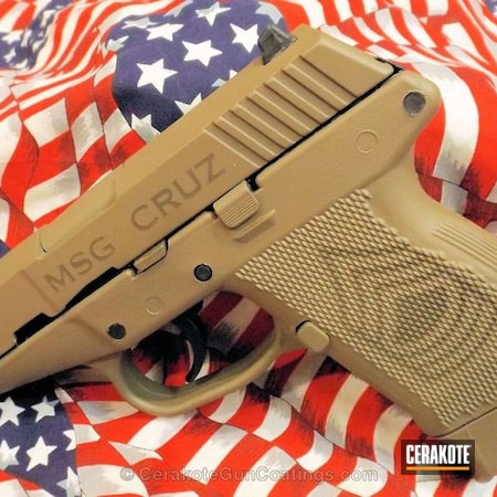 Powder Coating: Handguns,Patriot Brown H-226,Kel-Tec,MAGPUL® FLAT DARK EARTH H-267
