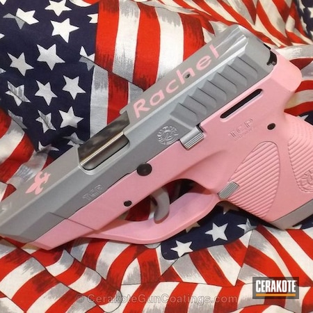 Powder Coating: Bazooka Pink H-244,Ladies,Crushed Silver H-255,Taurus
