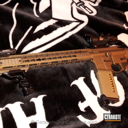 Powder Coating: Windham Weaponry,Tactical Rifle,Burnt Bronze H-148