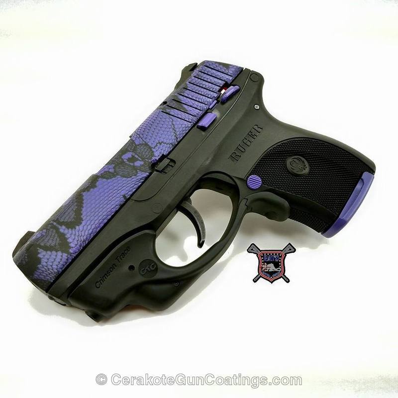 H-217 Bright Purple with H-146 Graphite Black by Steve Franks