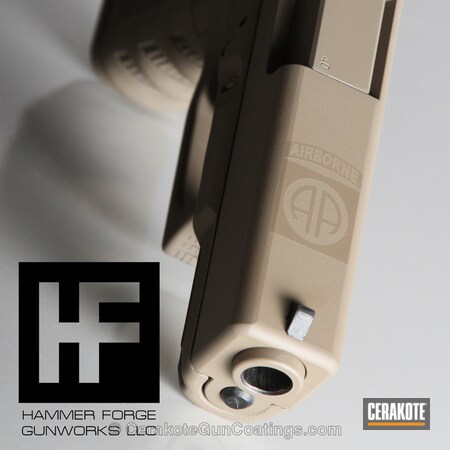 Powder Coating: Glock,Handguns,Flat Dark Earth H-265