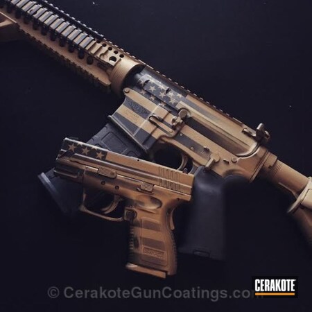 Powder Coating: Graphite Black H-146,O.D. Green H-236,Tactical Rifle,Coyote Tan H-235