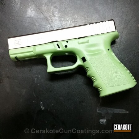 Powder Coating: Glock,Zombie Green H-168,NRA Blue H-171,Ladies