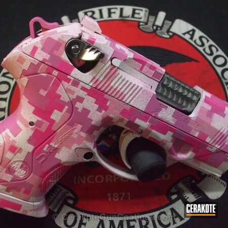 Powder Coating: Bazooka Pink H-244,Handguns,Beretta,Wild Pink H-208,Prison Pink H-141