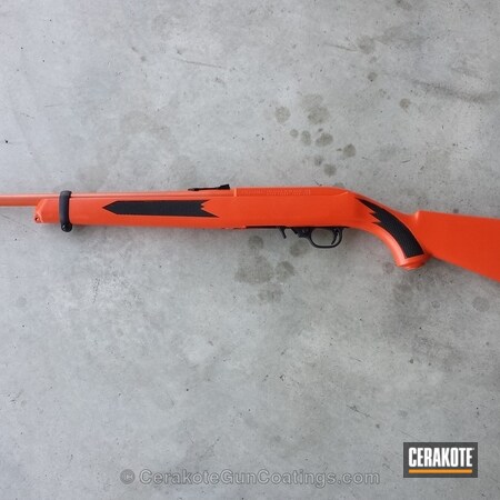 Powder Coating: Safety Orange H-243,Hunting Rifle,Ruger