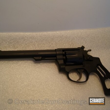 Powder Coating: Graphite Black H-146,Smith & Wesson,Revolver