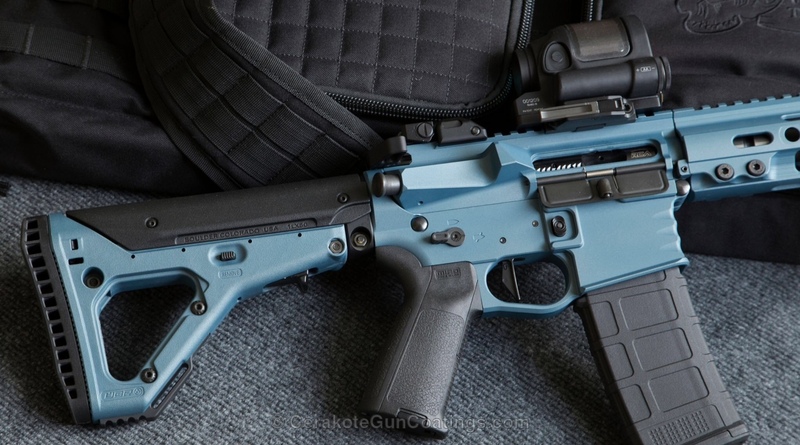 H-185 Blue Titanium by Michael Follett | Cerakote