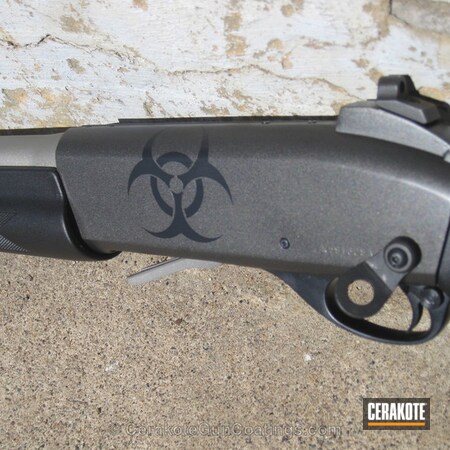 Powder Coating: Graphite Black H-146,Shotgun,Remington 11-87,Remington,Titanium H-170