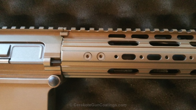 H-148 Burnt Bronze with H-237 Tungsten by Morgan Williamson | Cerakote