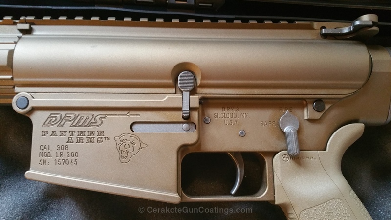 H-148 Burnt Bronze with H-237 Tungsten by Morgan Williamson | Cerakote
