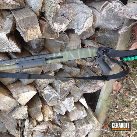Powder Coating: Shotgun,O.D. Green H-236,Winchester