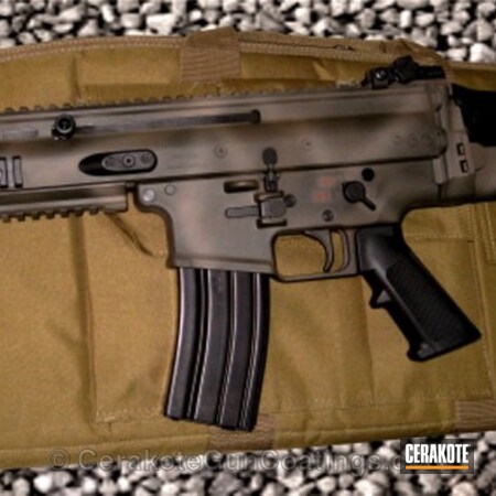 Powder Coating: MAGPUL® O.D. GREEN H-232,FN Mfg.,Tactical Rifle,Coyote Tan H-235,MAGPUL® FLAT DARK EARTH H-267