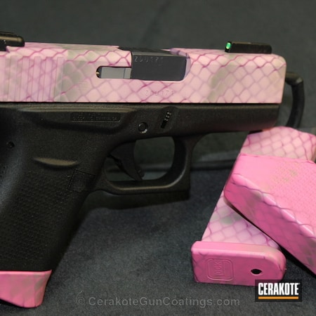 Powder Coating: Glock,Handguns,SIG™ PINK H-224,Steel Grey H-139,Prison Pink H-141