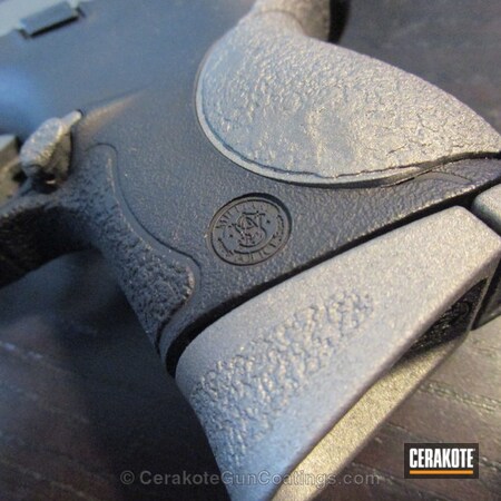 Powder Coating: Graphite Black H-146,Smith & Wesson,Handguns,Gun Metal Grey H-219