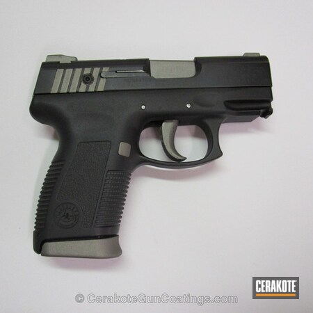 Powder Coating: Taurus PT145,Graphite Black H-146,Handguns,Gun Metal Grey H-219,Taurus