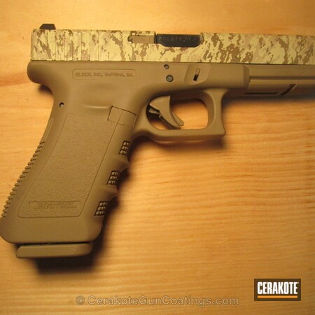 Powder Coating: Glock,Handguns,BENELLI® SAND H-143,Coyote Tan H-235