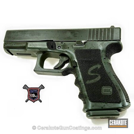 Powder Coating: Graphite Black H-146,Glock,Handguns,McMillan Grey H-201