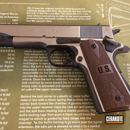 Powder Coating: Graphite Black H-146,1911,Handguns,Springfield Armory